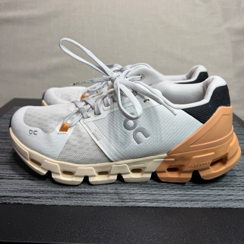 On Cloud Cloudflyer 4 Running Shoes - Womens 7.5 - White Copper 71.98667